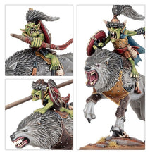 Load image into Gallery viewer, Warhammer Age of Sigmar: Gloomspite Gitz - Snarlboss &amp; Wolfgit Retinue
