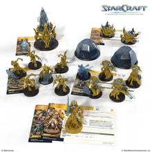 Load image into Gallery viewer, StarCraft Tabletop Miniatures Game: Protoss Starter Set (Founders Edition)
