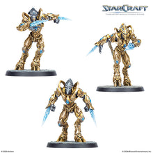 Load image into Gallery viewer, StarCraft Tabletop Miniatures Game: Protoss- Zealot Expansion Set
