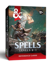 Load image into Gallery viewer, Dungeons &amp; Dragons: Spell Reference Cards (0-1)
