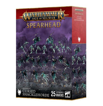 Load image into Gallery viewer, Warhammer Age of Sigmar Spearhead: Nighthaunt – Cursed Shacklehorde
