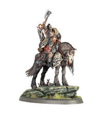 Load image into Gallery viewer, Warhammer Age of Sigmar: Slaves to Darkness - Darkoath Chieftain on Warsteed
