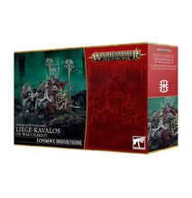Load image into Gallery viewer, Warhammer Age of Sigmar: Ossiarch Bonereapers - Liege-Kavalos on War Chariot
