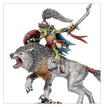 Load image into Gallery viewer, Warhammer Age of Sigmar: Gloomspite Gitz - Snarlboss &amp; Wolfgit Retinue

