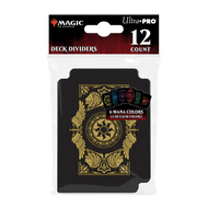 Mana 7 Card Deck Dividers Pack (12ct) for Magic: The Gathering