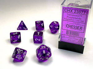 Chessex Dice Sets: 7-Dice Sets