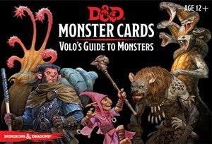 Dungeons & Dragons: Monster Cards - Volo's Guide to Monsters (5E)