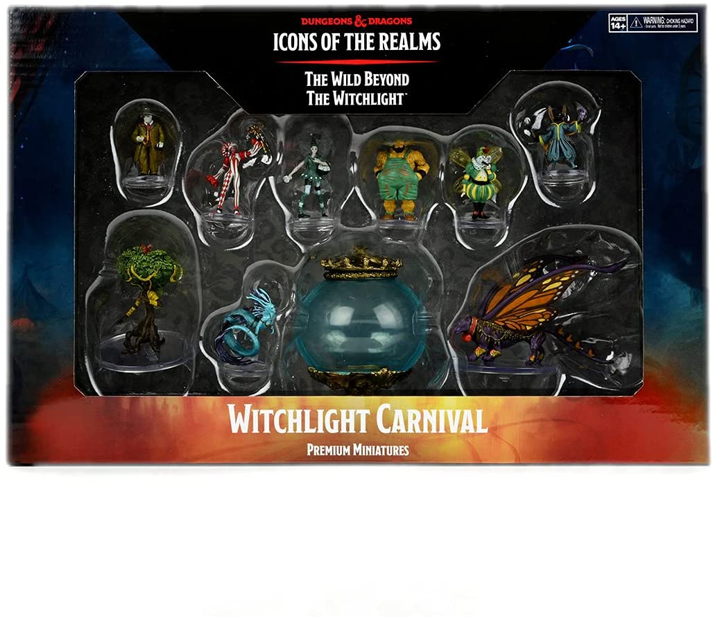 D&D Icons of The Realms Miniatures: The Wild Beyond The Witchlight-Witchlight Carnival Premium Set