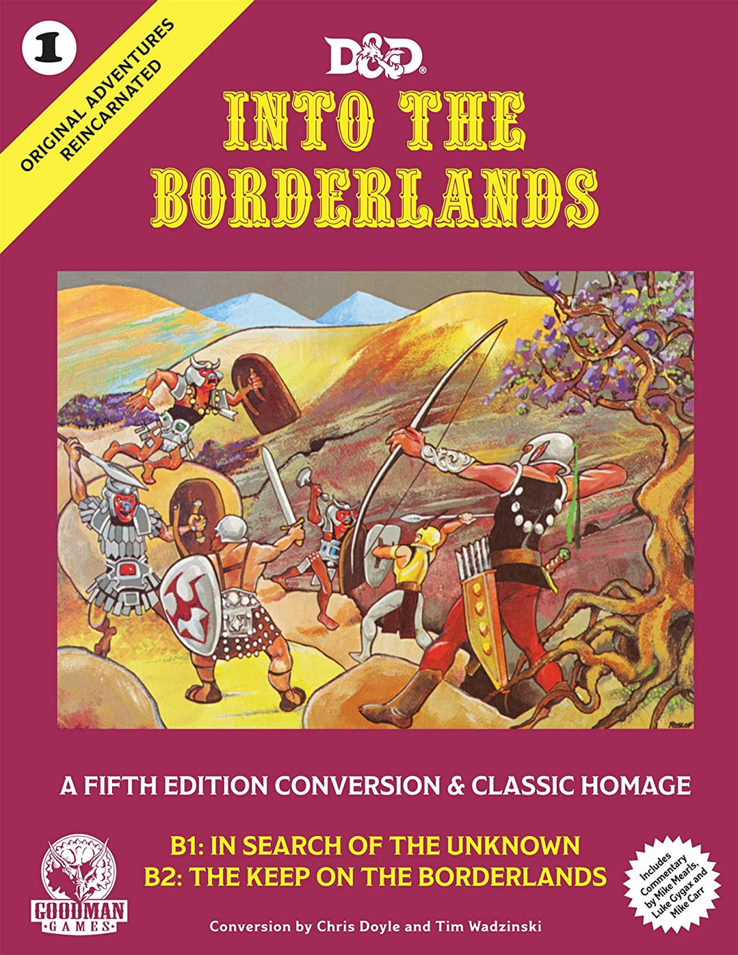 Original Adventures Reincarnated #1 - Into The Borderlands