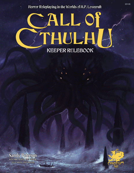 Call Of Cthulhu RPG: Keeper Rulebook (7E)