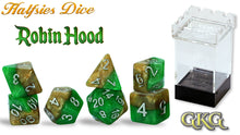 Load image into Gallery viewer, Gate Keeper Games: Halfsies Dice - 7-Dice RPG Set
