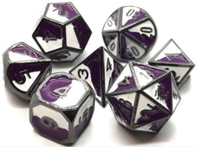 Load image into Gallery viewer, Old School Dice &amp; Accessories: Dragon Forged - 7 Die RPG Set
