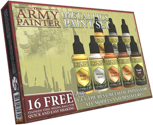Army Painter: Metallics Paint Set