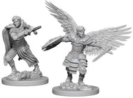D&D Nolzur's Marvelous Unpainted Miniatures: Male Aasimar Fighters (2)