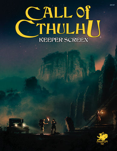 Call of Cthulhu RPG: Keeper Screen Pack (7E)