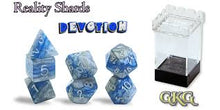 Load image into Gallery viewer, Gate Keeper Games: Halfsies Dice - 7-Dice RPG Set
