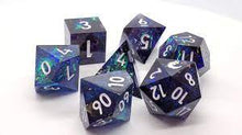 Load image into Gallery viewer, Old School Dice &amp; Accessories: Hollow - 7 Die RPG Set
