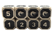 Load image into Gallery viewer, Old School Dice &amp; Accessories: Metal D6 Dice Set w/Tin
