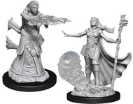 D&D Nolzur's Marvelous Unpainted Miniatures: Female Human Wizard (2)