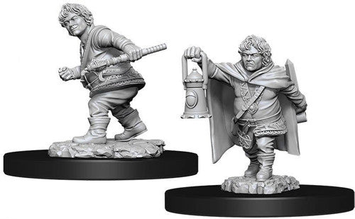 D&D Nolzur's Marvelous Unpainted Miniatures: Male Halfling Rogue (2)