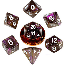 Load image into Gallery viewer, Metallic Dice Games: Mini Dice - 7 piece rpg set
