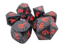 Load image into Gallery viewer, Old School Dice &amp; Accessories: Orc Forged 7-die RPG set
