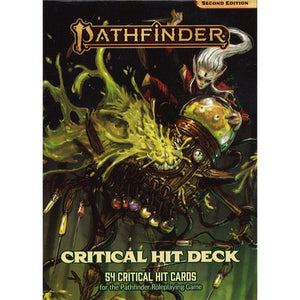 Pathfinder 2E RPG: Critical Hit Card Deck