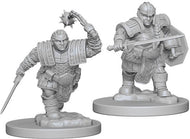 D&D Nolzur's Marvelous Unpainted Miniatures: Dwarf Female Fighter (2)