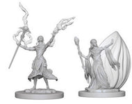 D&D Nolzur's Marvelous Unpainted Miniatures: Elf Female Wizard (2)