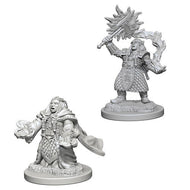 D&D Nolzur's Marvelous Unpainted Miniatures: Dwarf Female Cleric (2)