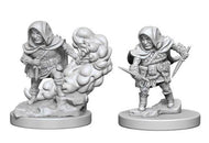 D&D Nolzur's Marvelous Unpainted Miniatures: Halfling Male Rogue (2)