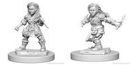 D&D Nolzur's Marvelous Unpainted Miniatures: Halfling Female Rogue (2)