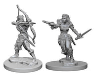 D&D Nolzur's Marvelous Unpainted Miniatures: Elf Female Ranger (2)