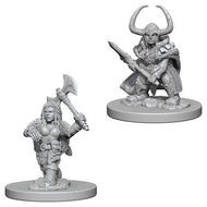 D&D Nolzur's Marvelous Unpainted Miniatures: Dwarf Female Barbarian (2)