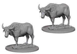 Pathfinder Battles Deep Cuts Unpainted Miniatures: Oxen (2)