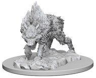 Pathfinder Battles Deep Cuts Unpainted Miniatures: Dire Wolf (1)