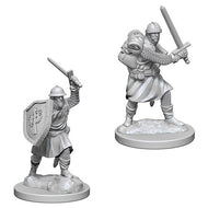 Pathfinder Battles Deep Cuts Unpainted Miniatures: Infantrymen (2)