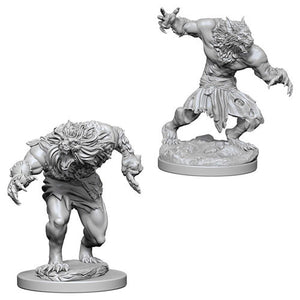 D&D Nolzur's Marvelous Unpainted Miniatures: Werewolves (2)