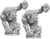 Pathfinder Battles Deep Cuts Unpainted Miniatures: Medium Earth Elemental (2)