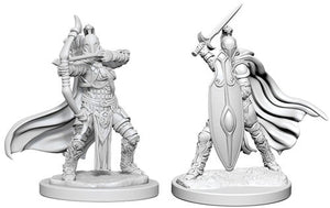 Pathfinder Battles: Deep Cuts Unpainted Miniatures - Female Knights / Gray Maidens (2)