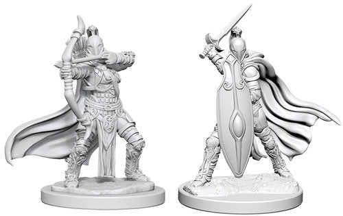 Pathfinder Battles: Deep Cuts Unpainted Miniatures - Female Knights / Gray Maidens (2)