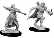 Pathfinder Battles Deep Cuts Unpainted Miniatures: Male Half-Elf Ranger (2)