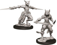 D&D Nolzur's Marvelous Unpainted Miniatures: Female Tabaxi Rogue (2)