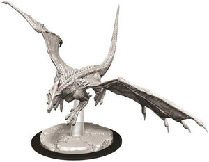 D&D Nolzur's Marvelous Unpainted Miniatures: Young White Dragon (1)