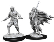 Pathfinder Battles Deep Cuts Unpainted Miniatures: Male Elf Rogue (2)