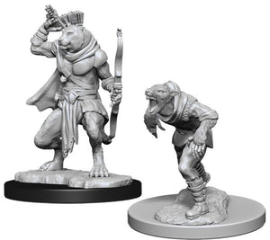 D&D Nolzur's Marvelous Unpainted Miniatures: Wererat & Weretiger