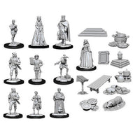 Wizkids Deep Cuts Unpainted Miniatures: Castle - Royal Court