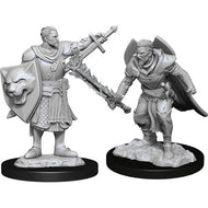 Pathfinder Battles Deep Cuts Unpainted Minis: Male Human Champion