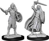 Pathfinder Battles Deep Cuts Unpainted Minis: Female Human Champion