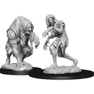 Pathfinder Battles Deep Cuts Unpainted Minis: Annis Hag & Green Hag